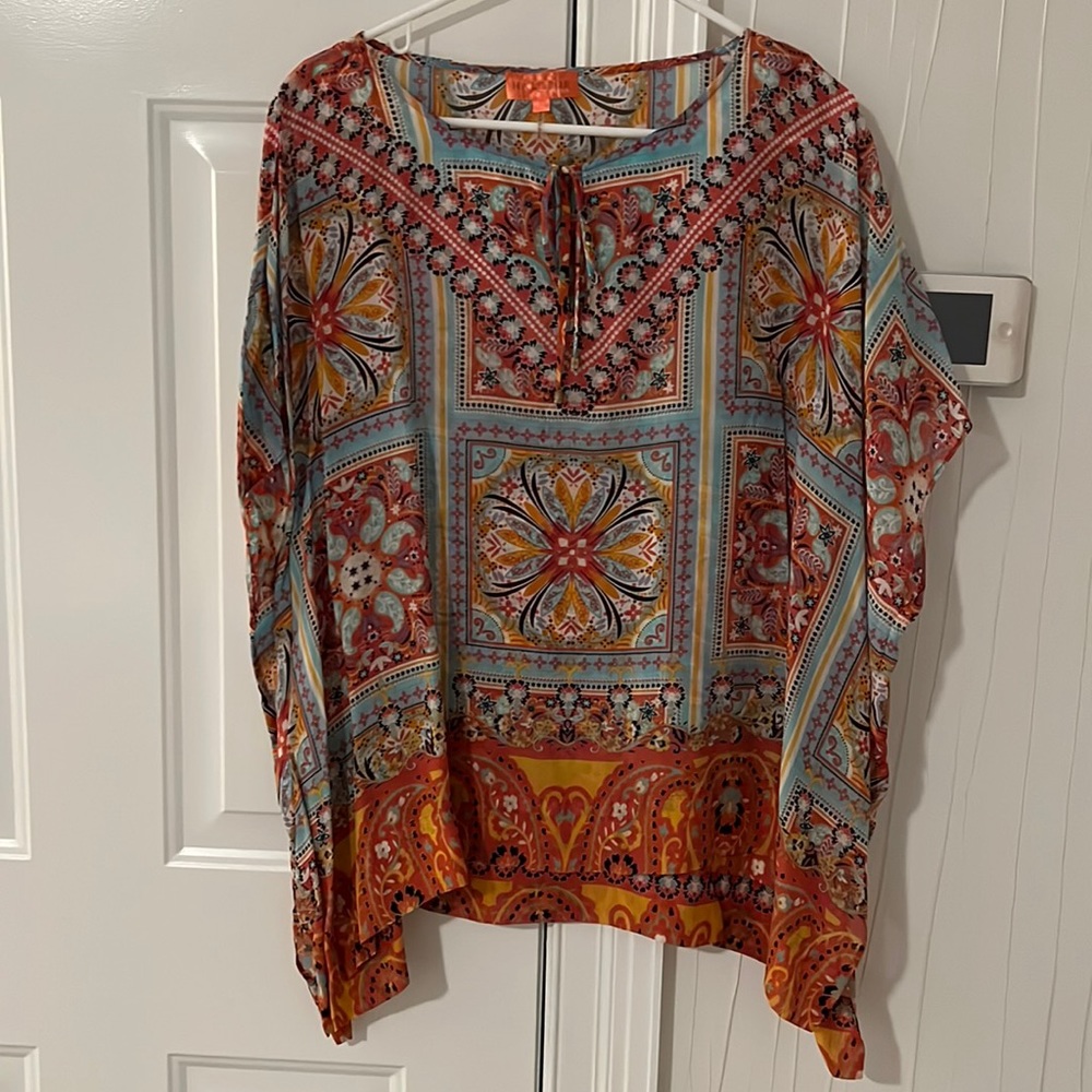 Hale Bob silk top